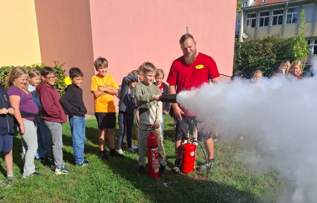 Löschübung 4a & 4b